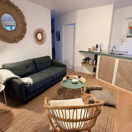 Apartamento Cosy F2- Centre & Abbaye Caen