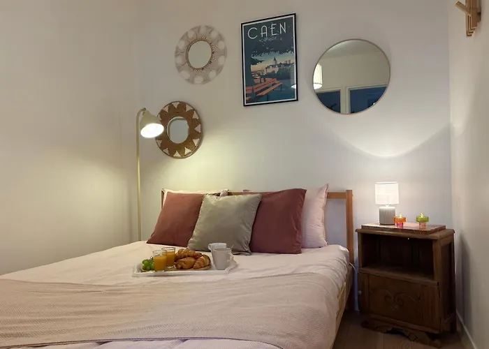 Cosy F2- Centre & Abbaye * Caen