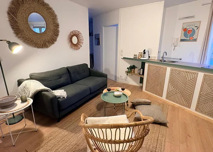 Apartamento Cosy F2- Centre & Abbaye Caen