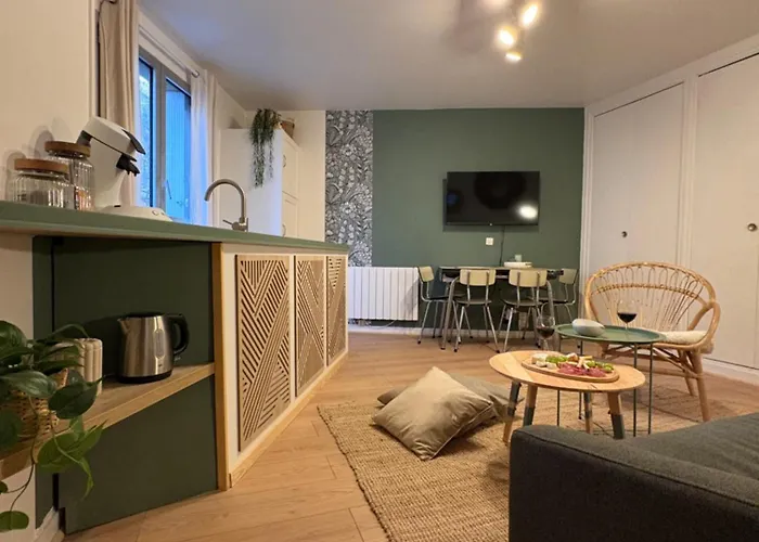 Apartment Cosy F2- Centre & Abbaye *
